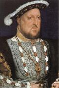 portrait of henry vlll Hans Holbein